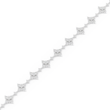 Tennis Moissanite Bracelet – Crafted in 14K/18K Gold with DEF VVS Sparkle