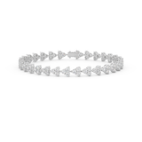 Tennis Moissanite Bracelet – Crafted in 14K/18K Gold with DEF VVS Sparkle