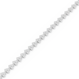 Tennis Moissanite Bracelet – Crafted in 14K/18K Gold with DEF VVS Sparkle