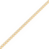 Tennis Moissanite Bracelet – Crafted in 14K/18K Gold with DEF VVS Sparkle