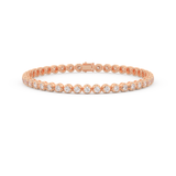 Tennis Moissanite Bracelet – Crafted in 14K/18K Gold with DEF VVS Sparkle