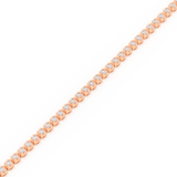 Tennis Moissanite Bracelet – Crafted in 14K/18K Gold with DEF VVS Sparkle