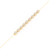 Tennis Moissanite Bracelet – Crafted in 14K/18K Gold with DEF VVS Sparkle