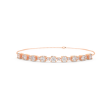Tennis Moissanite Bracelet – Crafted in 14K/18K Gold with DEF VVS Sparkle