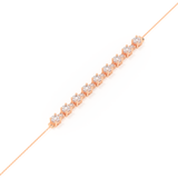Tennis Moissanite Bracelet – Crafted in 14K/18K Gold with DEF VVS Sparkle