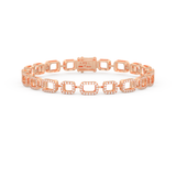 Tennis Moissanite Bracelet – Crafted in 14K/18K Gold with DEF VVS Sparkle