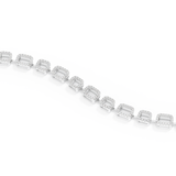 Tennis Moissanite Bracelet – Crafted in 14K/18K Gold with DEF VVS Sparkle