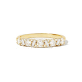 0.23 CT Round Half Eternity Lab Grown Diamond Wedding Band