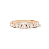 0.23 CT Round Half Eternity Lab Grown Diamond Wedding Band