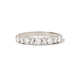 0.23 CT Round Half Eternity Lab Grown Diamond Wedding Band