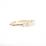 0.23 CT Round Half Eternity Lab Grown Diamond Wedding Band