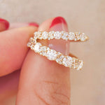 0.23 CT Round Half Eternity Lab Grown Diamond Wedding Band