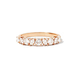 0.23 CT Round Half Eternity Lab Grown Diamond Wedding Band
