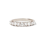 0.23 CT Round Half Eternity Lab Grown Diamond Wedding Band