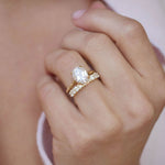 0.23 CT Round Half Eternity Lab Grown Diamond Wedding Band