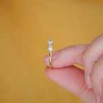 0.23 CT Round Half Eternity Lab Grown Diamond Wedding Band