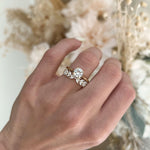 0.23 CT Round Half Eternity Lab Grown Diamond Wedding Band