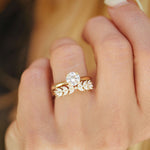 0.23 CT Round Half Eternity Lab Grown Diamond Wedding Band