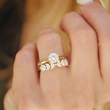 0.23 CT Round Half Eternity Lab Grown Diamond Wedding Band
