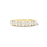 0.23 CT Round Half Eternity Lab Grown Diamond Wedding Band
