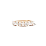 0.23 CT Round Half Eternity Lab Grown Diamond Wedding Band
