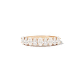 0.23 CT Round Half Eternity Lab Grown Diamond Wedding Band