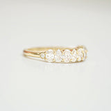 0.23 CT Round Half Eternity Lab Grown Diamond Wedding Band