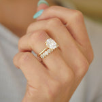 0.23 CT Round Half Eternity Lab Grown Diamond Wedding Band