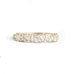 0.23 CT Round Half Eternity Lab Grown Diamond Wedding Band
