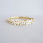 0.23 CT Round Half Eternity Lab Grown Diamond Wedding Band