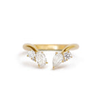 0.23 CT Round Half Eternity Lab Grown Diamond Wedding Band
