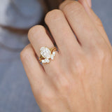 0.23 CT Round Half Eternity Lab Grown Diamond Wedding Band