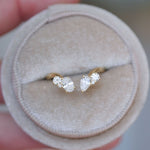 0.23 CT Round Half Eternity Lab Grown Diamond Wedding Band