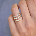 0.23 CT Round Half Eternity Lab Grown Diamond Wedding Band