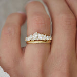 0.23 CT Round Half Eternity Lab Grown Diamond Wedding Band