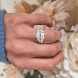 0.23 CT Round Half Eternity Lab Grown Diamond Wedding Band