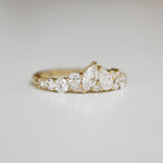 0.23 CT Round Half Eternity Lab Grown Diamond Wedding Band