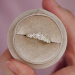 0.23 CT Round Half Eternity Lab Grown Diamond Wedding Band