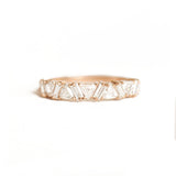 0.23 CT Round Half Eternity Lab Grown Diamond Wedding Band