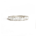 0.23 CT Round Half Eternity Lab Grown Diamond Wedding Band