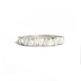 0.23 CT Round Half Eternity Lab Grown Diamond Wedding Band