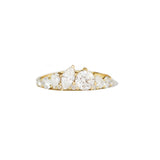 0.23 CT Round Half Eternity Lab Grown Diamond Wedding Band