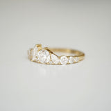 0.23 CT Round Half Eternity Lab Grown Diamond Wedding Band