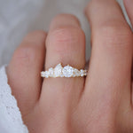 0.23 CT Round Half Eternity Lab Grown Diamond Wedding Band