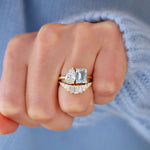 0.23 CT Round Half Eternity Lab Grown Diamond Wedding Band