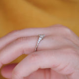0.23 CT Round Half Eternity Lab Grown Diamond Wedding Band