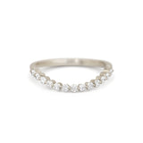 0.23 CT Round Half Eternity Lab Grown Diamond Wedding Band