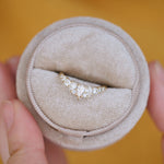 0.23 CT Round Half Eternity Lab Grown Diamond Wedding Band