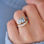 0.23 CT Round Half Eternity Lab Grown Diamond Wedding Band
