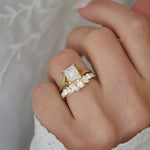 0.23 CT Round Half Eternity Lab Grown Diamond Wedding Band